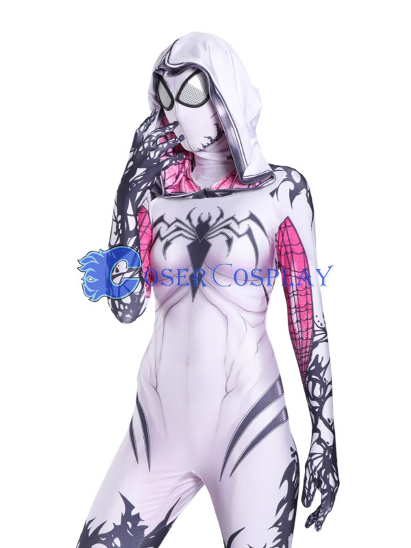 2018 Venom Gwen Stacy Cosplay Costume Sexy Halloween