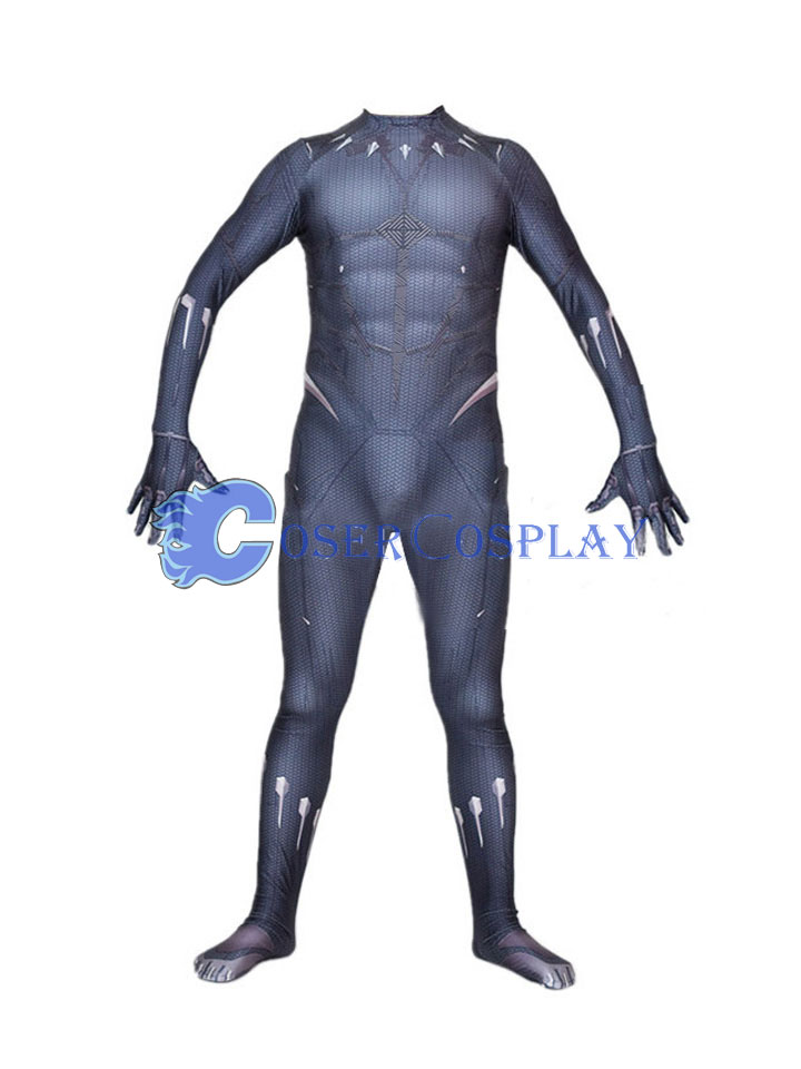 Black Panther Cosplay Costume Bodysuit Halloween
