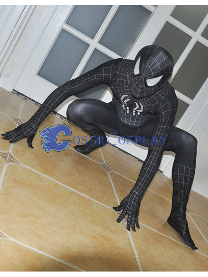 Classic Black Spiderman Best Halloween Costumes