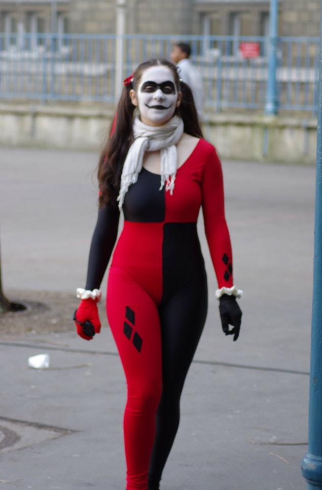 Harley Quinn Bodysuit Cosplay Costume