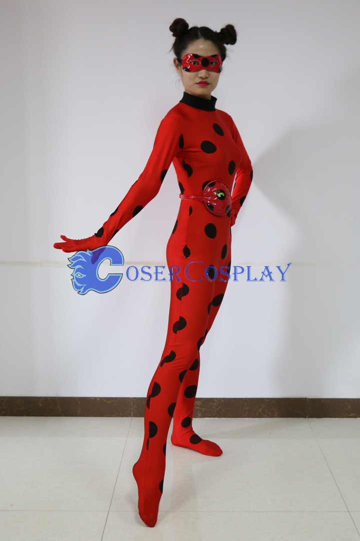 Miraculous Ladybug Marinette Catsuit Halloween Costume