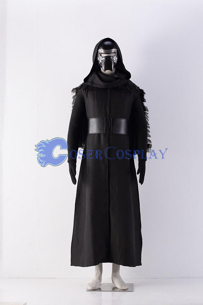 Star Wars The Force Awakens Kylo Ren Ben Solo Cosplay Costume
