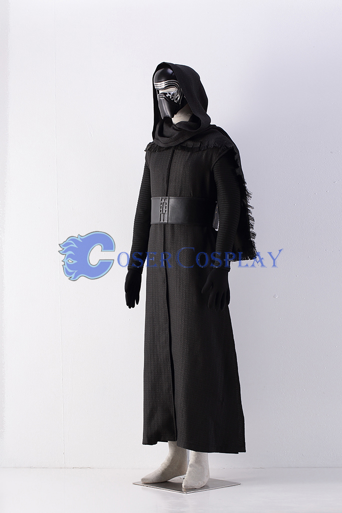 Star Wars The Force Awakens Kylo Ren Ben Solo Cosplay Costume