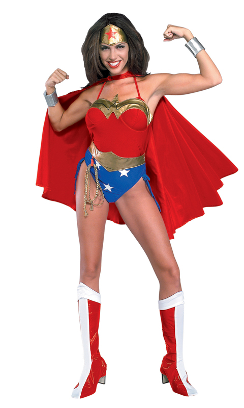 Wonder Woman Costume For Halloween With Cape 16091714