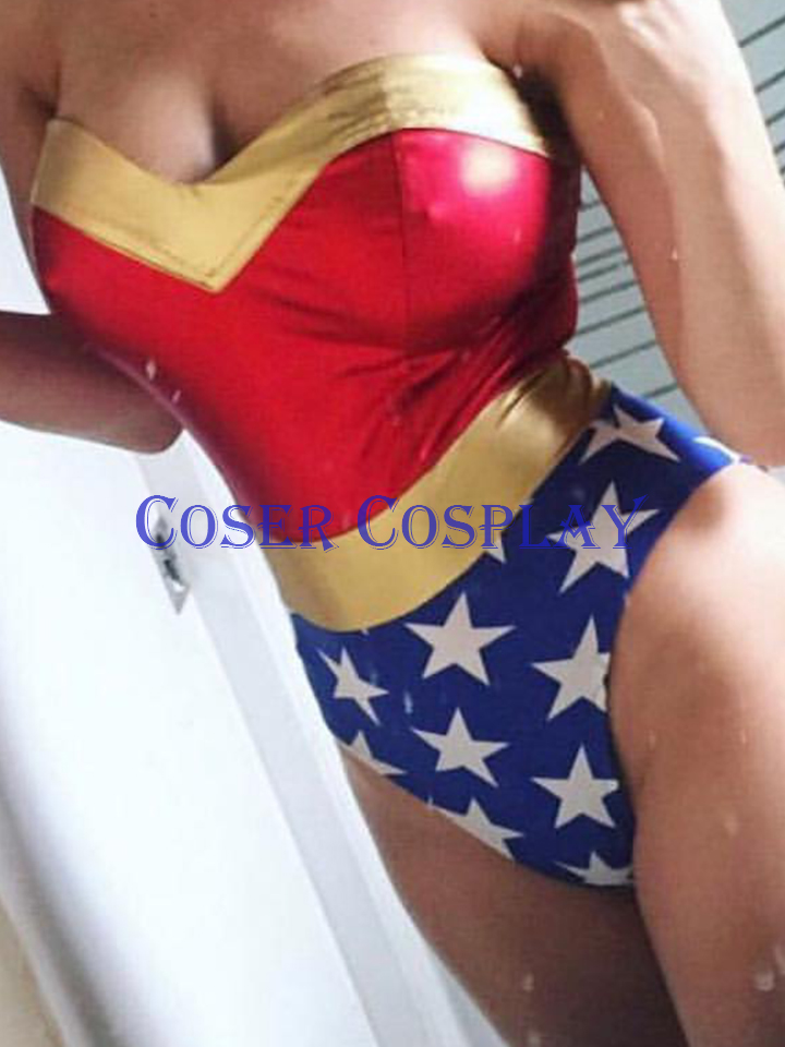 Wonder Woman Sexy Catsuit Halloween 18122301