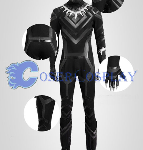 Black Panther cosplay costume halloween costume zentai