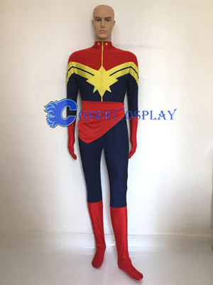 Customize Captain Marvel Cosplay Costume