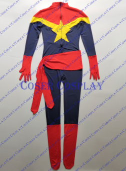 Carol Danvers Ms. Marvel Cosplay Costume