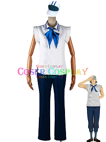 ONE PIECE Marine New Marineford Cosplay Costume