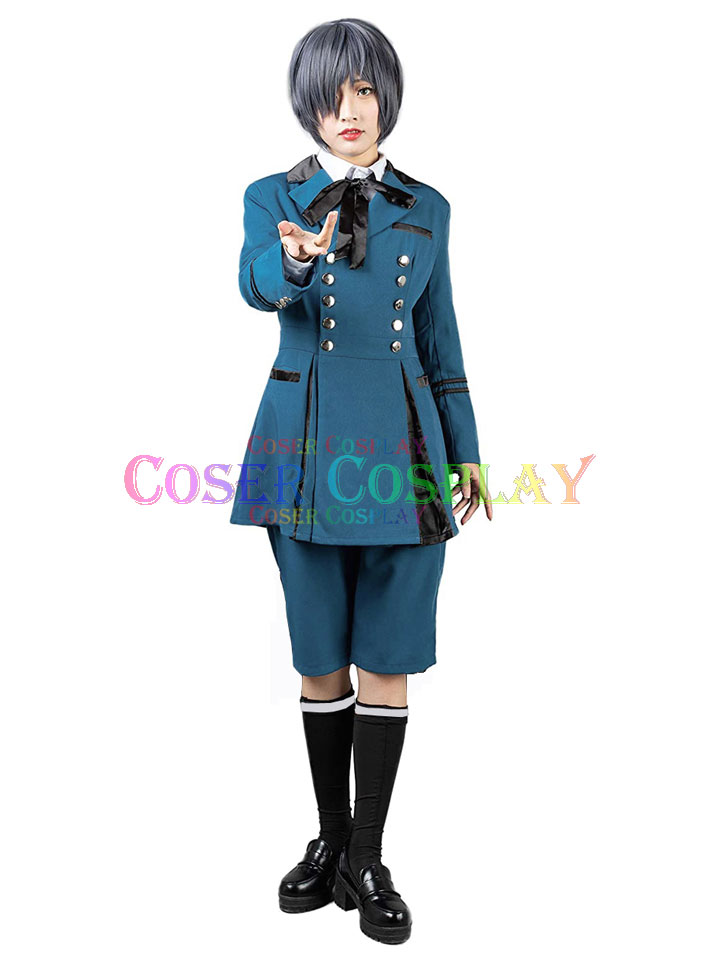 Ciel Phantomhive Black Butler Kuroshitsuji Anime Cosplay 