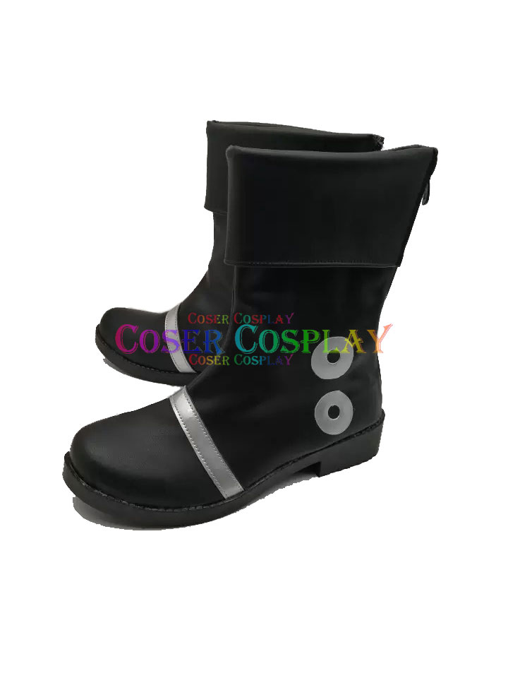 1901 ONE PIECE Portgas D Ace Black Boots Cosplay Halloween
