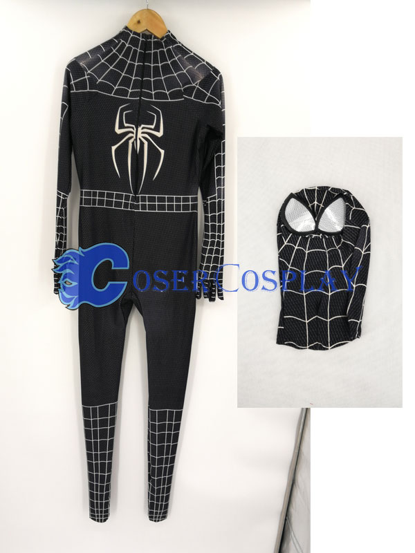 2018 Amazing Spider Man Cosplay Costume Zentai Black