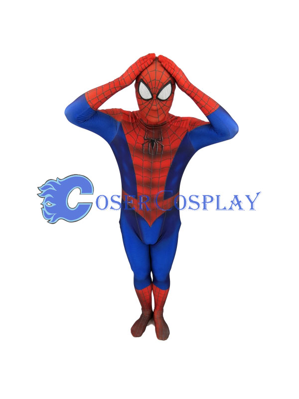 2018 Amazing Spider Man Cosplay Costume Zentai Red | cosercosplay.com