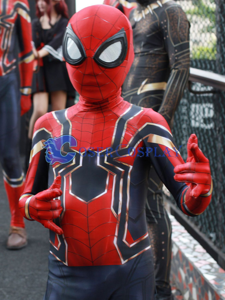 2018 Amazing Spiderman Kids Halloween Costumes