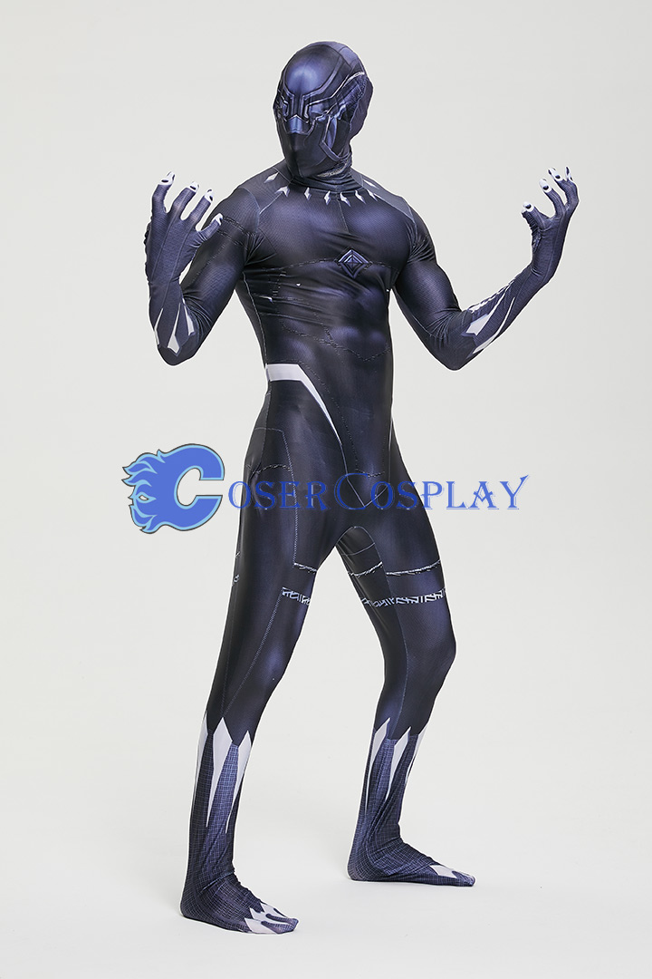 2018 Black Panther Costume Halloween Bodysuits