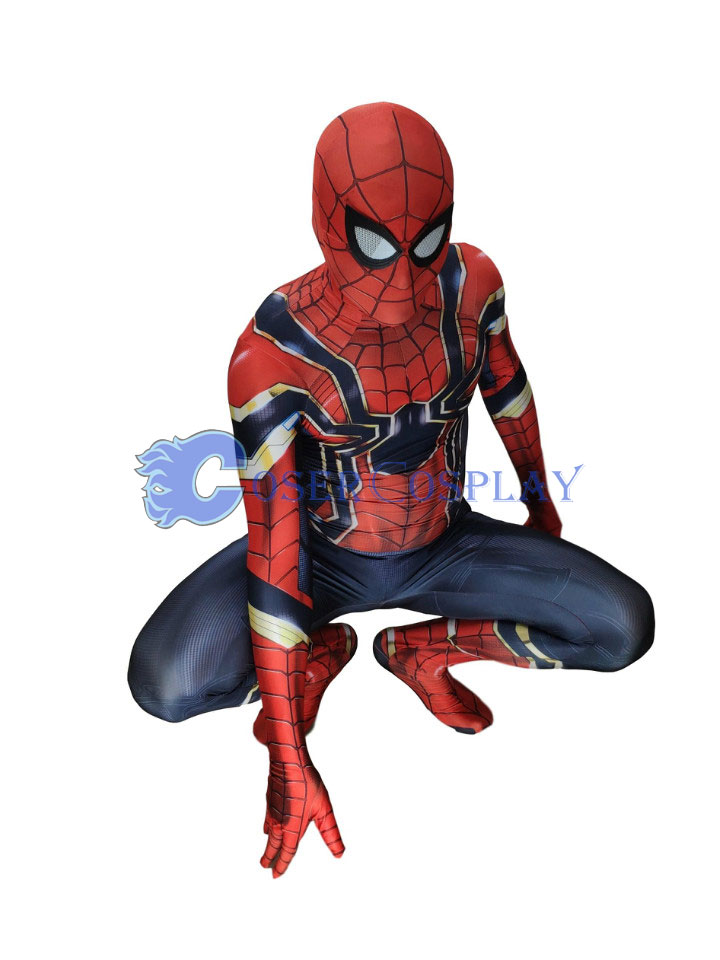 2018 Discount Wholesale Iron Spiderman Cosplay Costume | cosercosplay.com