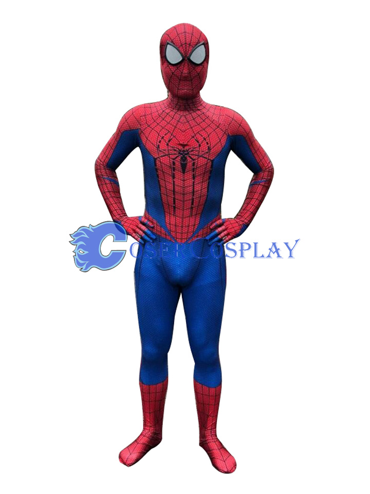 2018 Homecoming Spiderman Cosplay Costume Zentai | cosercosplay.com