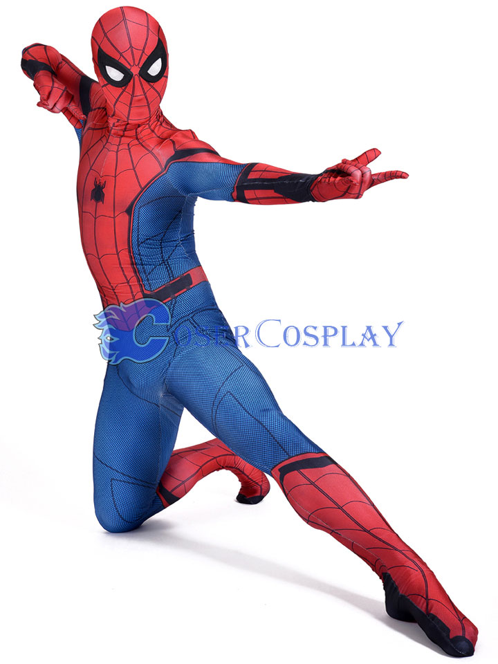 2018 Homecoming Spiderman Full Bodysuit | cosercosplay.com