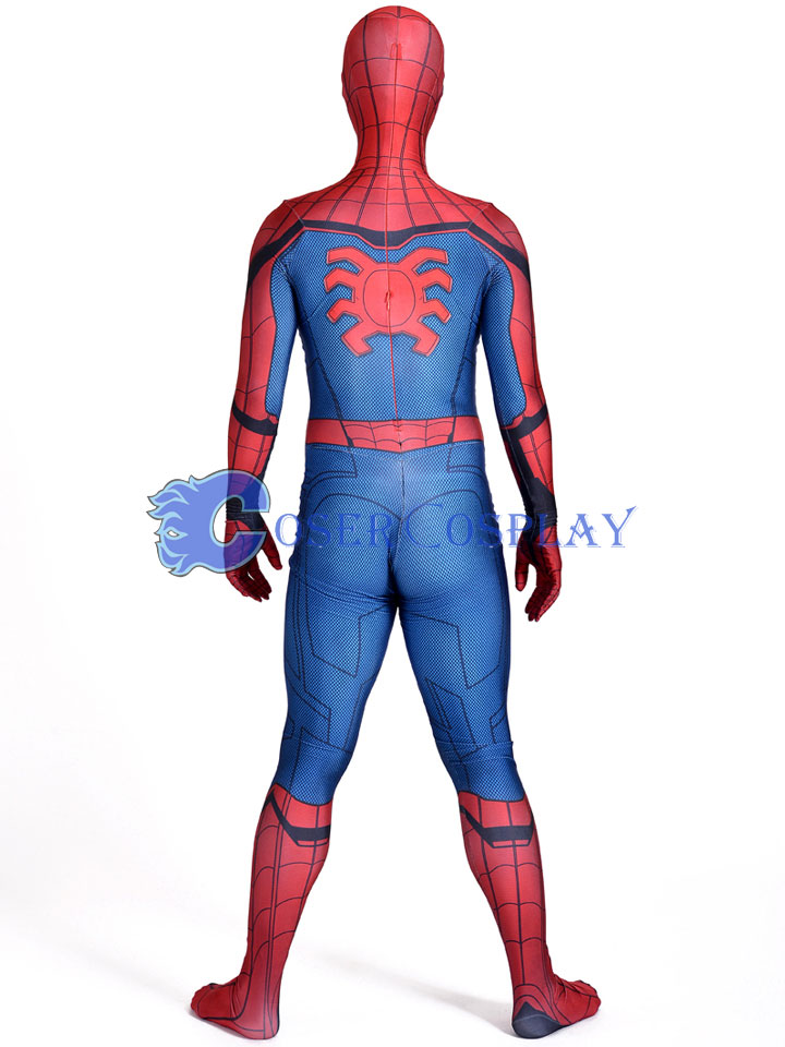 2018 Homecoming Spiderman Full Bodysuit | cosercosplay.com