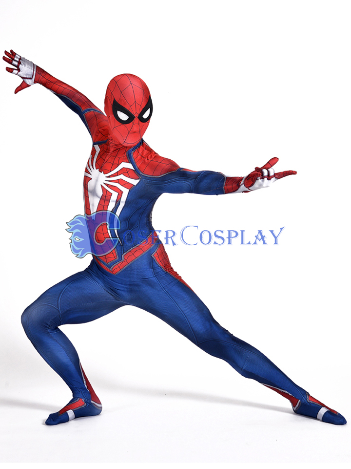 Costume Spiderman adulte PS4