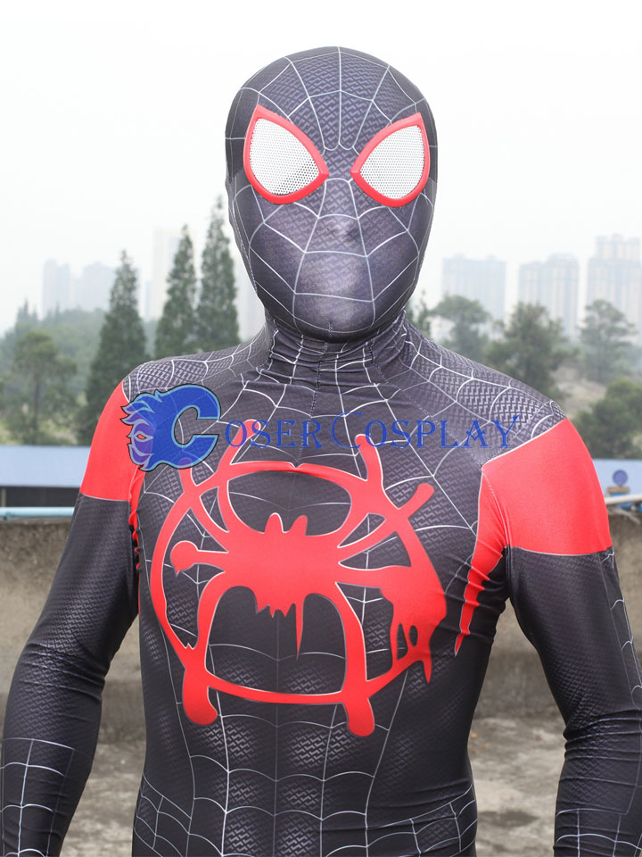 MARVEL Spider-Verse 2 Adult Miles Morales Zentai Suit Costume