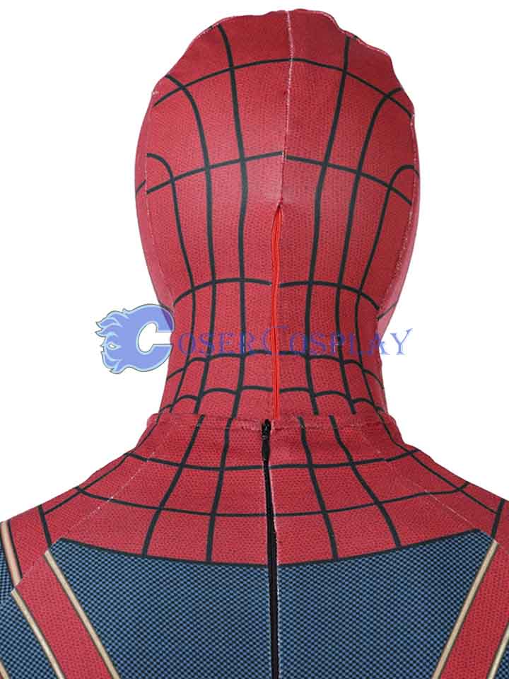 2018 Quality Spiderman Cosplay Costume Halloween