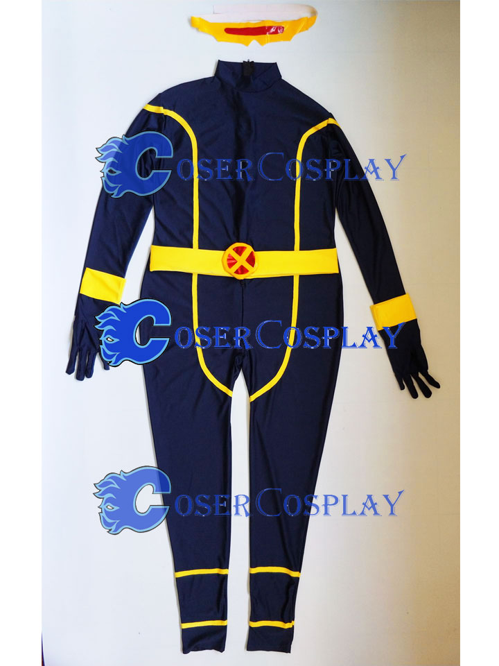 2018 Scott Summers X Men Cyclops Cosplay Costume Catsuit