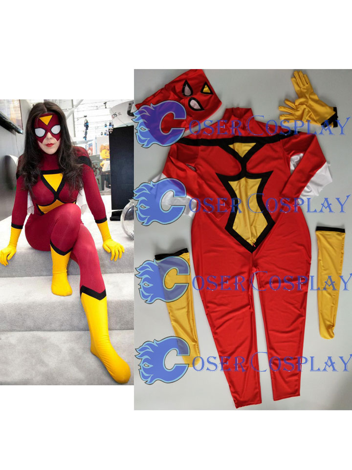 2018 Spider Woman Jessica Drew Cosplay Costume