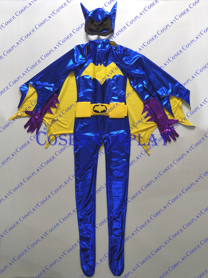 Costume Cosplay Batman Batgirl Barbara Gordon Halloween Uniforme Donna  Incredibi