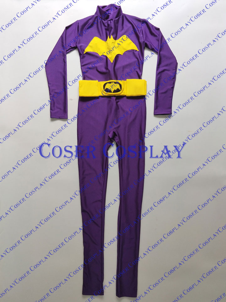 2019 Batgirl Barbara Gordon Sexy Cosplay Costume Halloween 0428