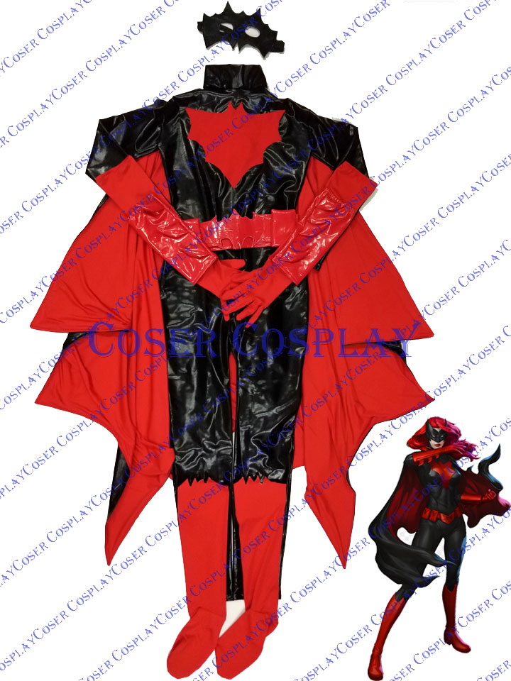 2019 Batwoman Kate Kane Cosplay Costume Sexy Halloween 0419