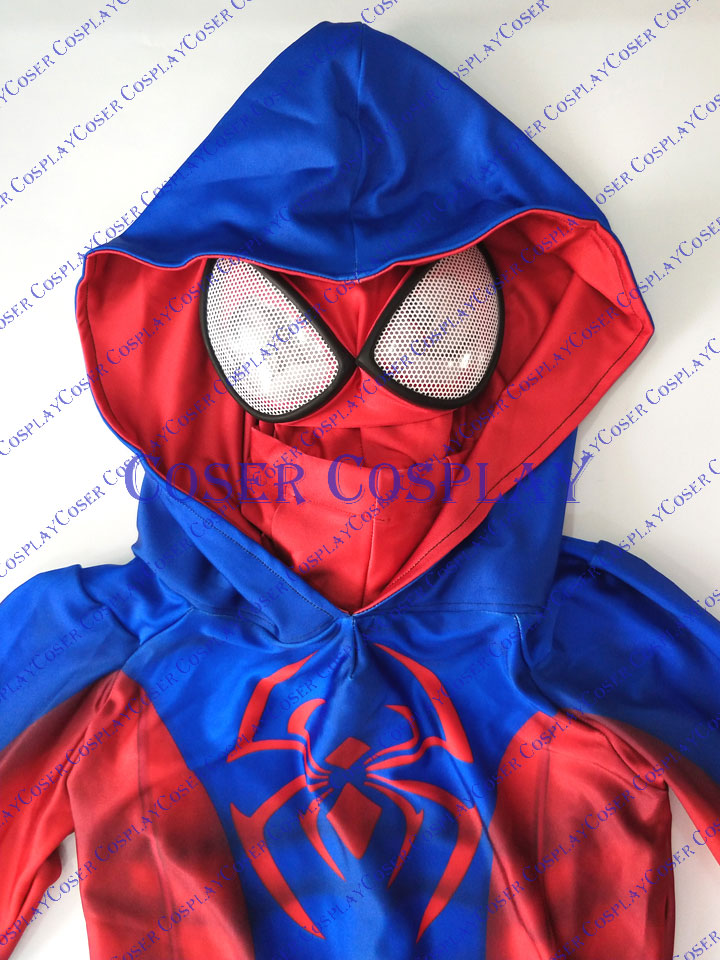 2019 Benjamin Ben Reilly Scarlet Spider Man Zentai Costume 0805