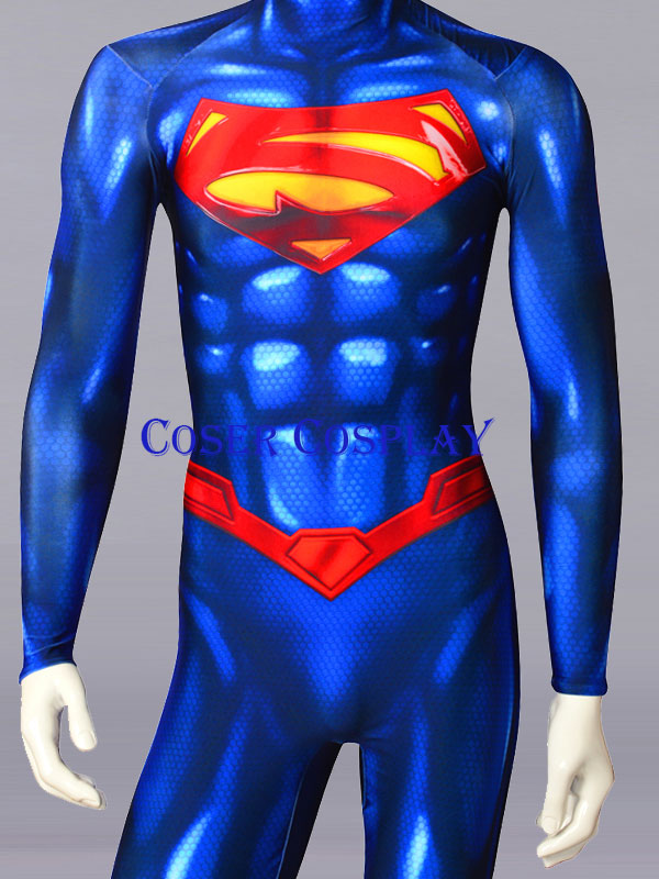 2019 New 52 Superman Cosplay Costume Halloween For Men 0806