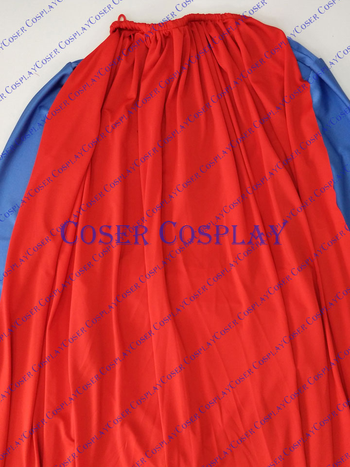 2019 Sky Blue Superman Cosplay Costume Halloween Idea 0325