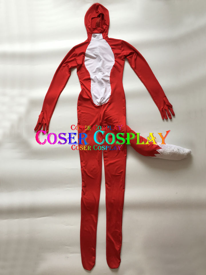 2501 Sexy Halloween Costume For Women Fox Zentai