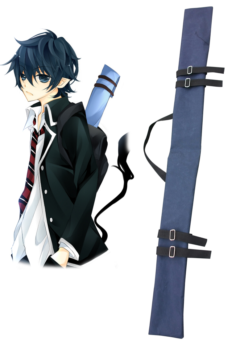 Ao no Exorcist Okumura Rin Sword Bag Blue Cosplay Accessories