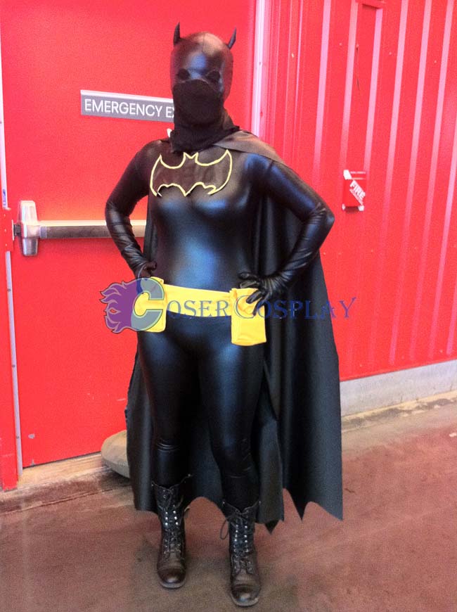 Batman Cosplay Costume Black Zentai