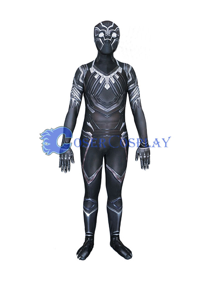 Black Panther Zentai For Halloween Costume Ideas