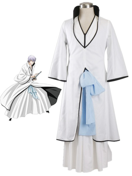 Bleach Gin Ichimaru Hollow World Hueco Mundo Kimono Uniform Cosplay Costumes