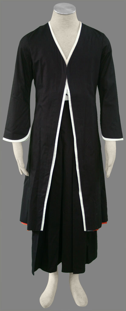 Bleach Ichigo Kurosaki Bankai Kimono Uniform Cosplay Costumes