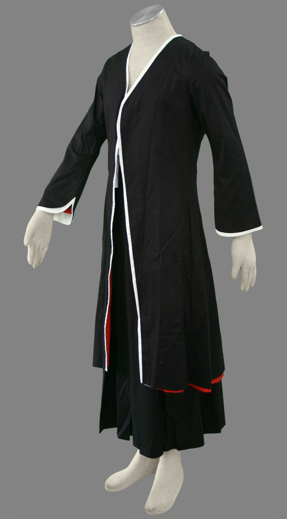 Bleach Ichigo Kurosaki Bankai Kimono Uniform Cosplay Costumes