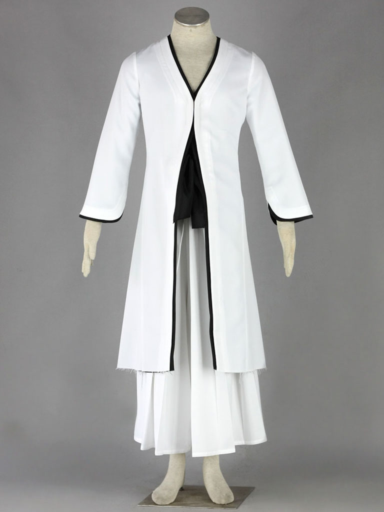 Bleach White Ichigo Kurosaki Bankai Kimono Uniform Cosplay Costumes