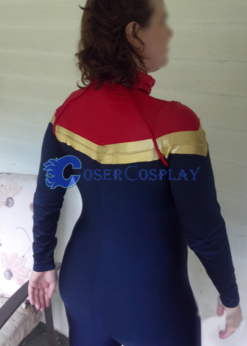 Captain Marvel Carol Danvers Film Suit Cosplay