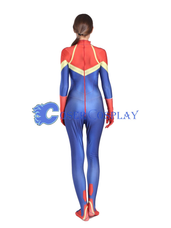 Captain Marvel Carol Danvers Ms Easy Halloween Costumes