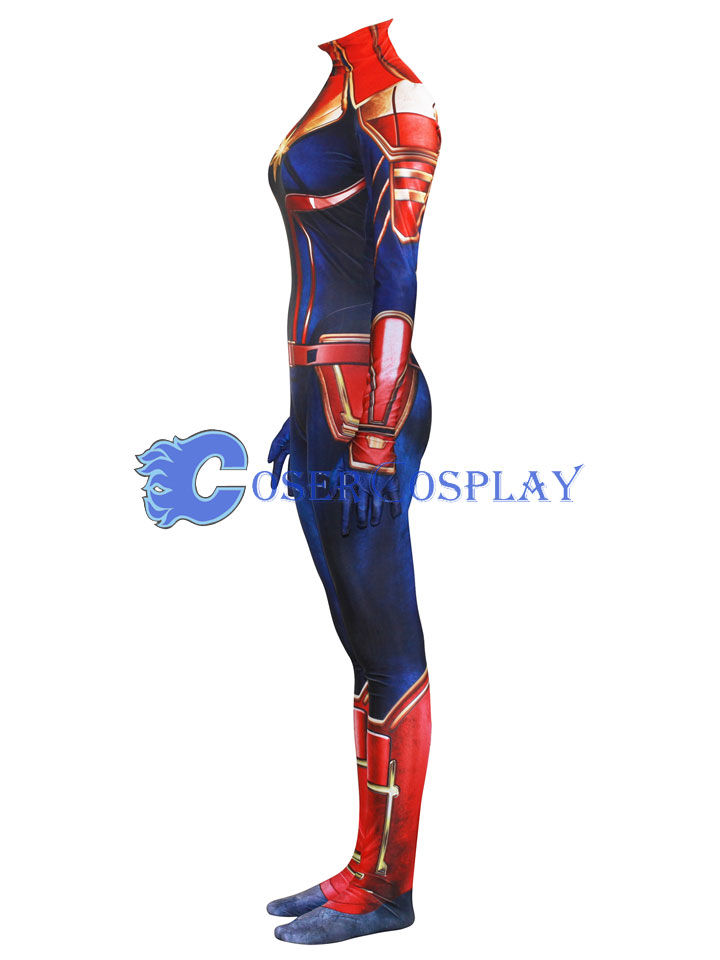 Captain Marvel Carol Danvers Ms Halloween Costume Ideas