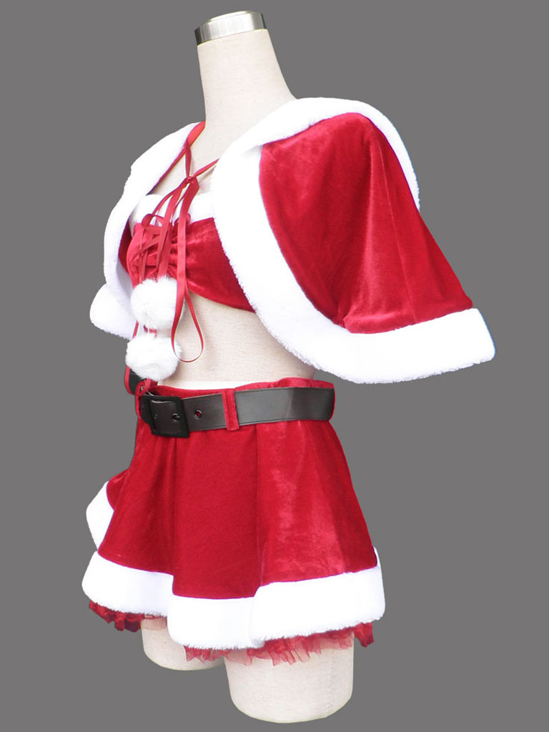 Christmas Show Girls Uniform Cosplay Costume