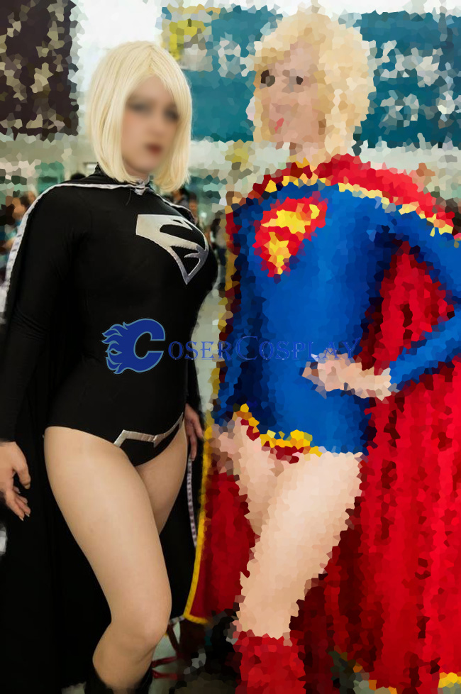 Dark Supergirl Cosplay Costume For Women Black Sexy