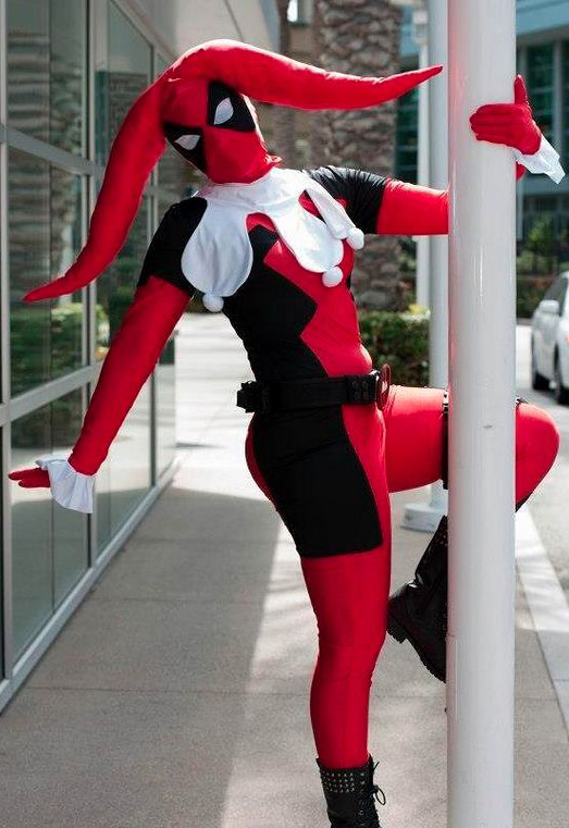 Deadpool Cosplay Costume Harley Quinn For Halloween 15070231