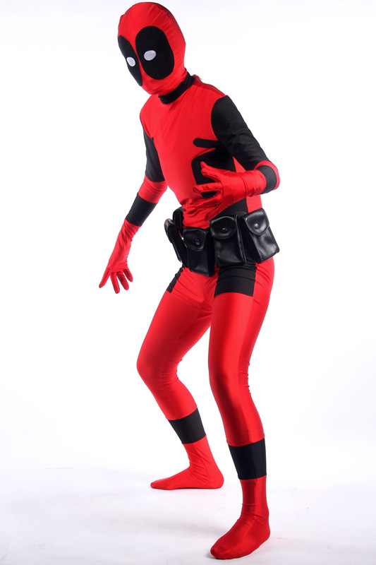 Deadpool Cosplay Costume Zentai Suit 15070253