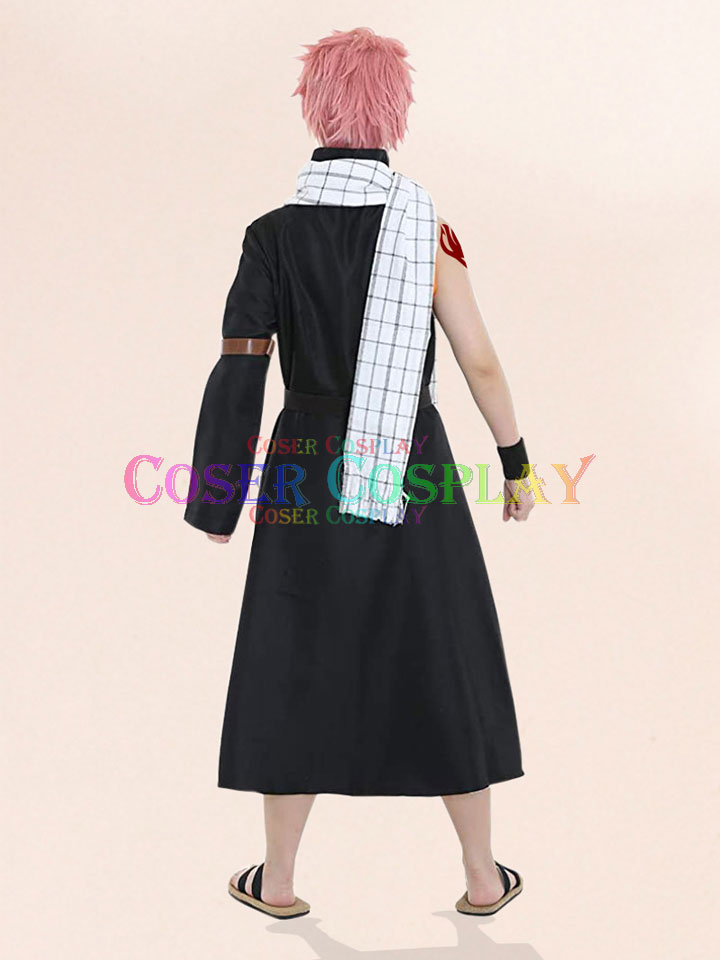 Anime Fairy Tail Natsu Dragneel Cosplay Costume